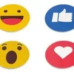 Emoji Souver Circle Set of 4