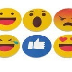 Emoji Souver Circle Set of 6