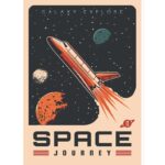 Αφίσα "Space Journey"