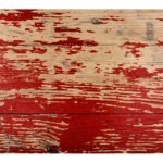 Placemat with Red Wood theme in durable plastic 30x42cm