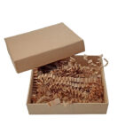 Packing box with grass 7.4cm x 6cm and 2 cm high