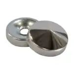 Διακοσμητικά Καπάκια Nickel Φ18mm