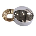 Decorative Chrome Cap Φ18mm Screwed