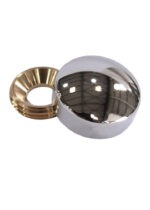 Decorative Chrome Cap Φ18mm Screwed