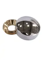 Διακοσμητικό Καπάκι Chrome Φ18mm Βιδωτά