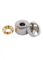 Διακοσμητικό Καπάκι Chrome Φ18mm Βιδωτά με αποστάτη