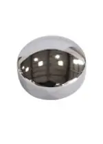 Διακοσμητικό Καπάκι Chrome Φ18mm Βιδωτά με αποστάτη - Image 2